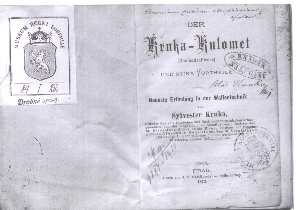 Der Krnka-Kulomet