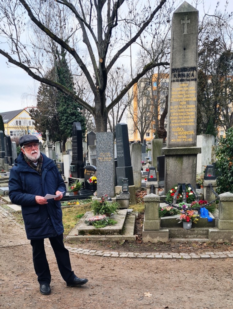 Vzpomenutí zásluh prezidentem spolku