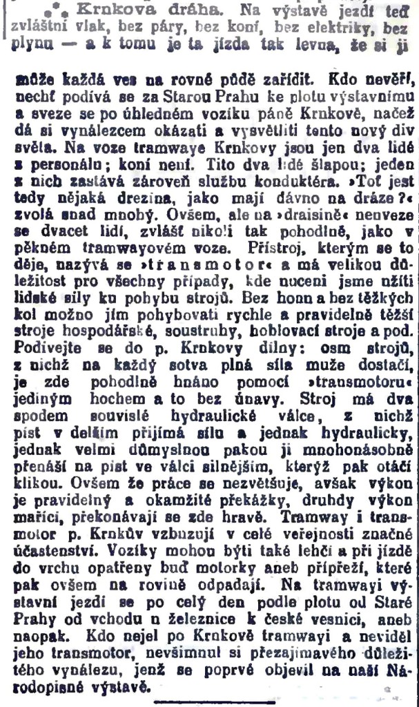 Národní listy 2. 8. 1895, strana 5. a 6. (pořízeno ze systému Kramerius NK)